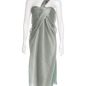 Jason Wu Draped One Shoulder Dress size 4